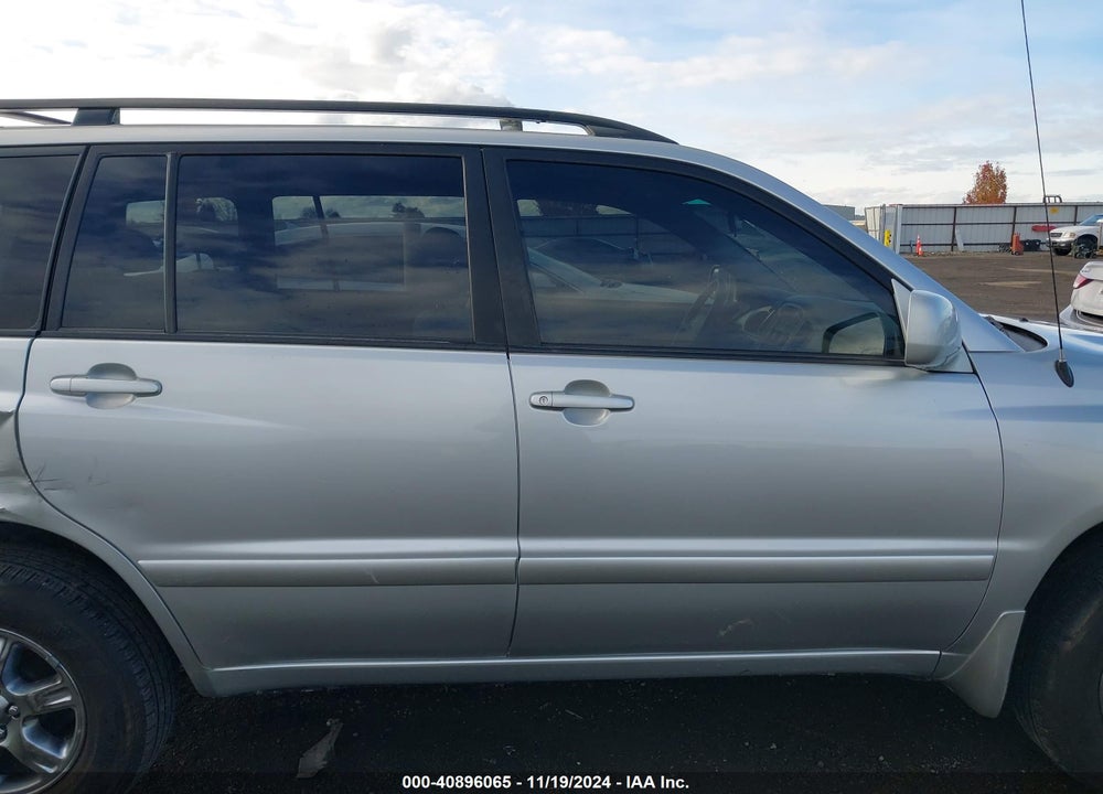 2007 TOYOTA HIGHLANDER VIN: JTEHD21A570048349