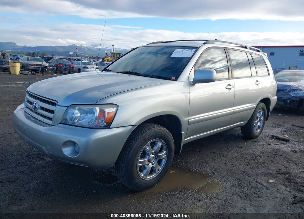 2007 TOYOTA HIGHLANDER VIN: JTEHD21A570048349