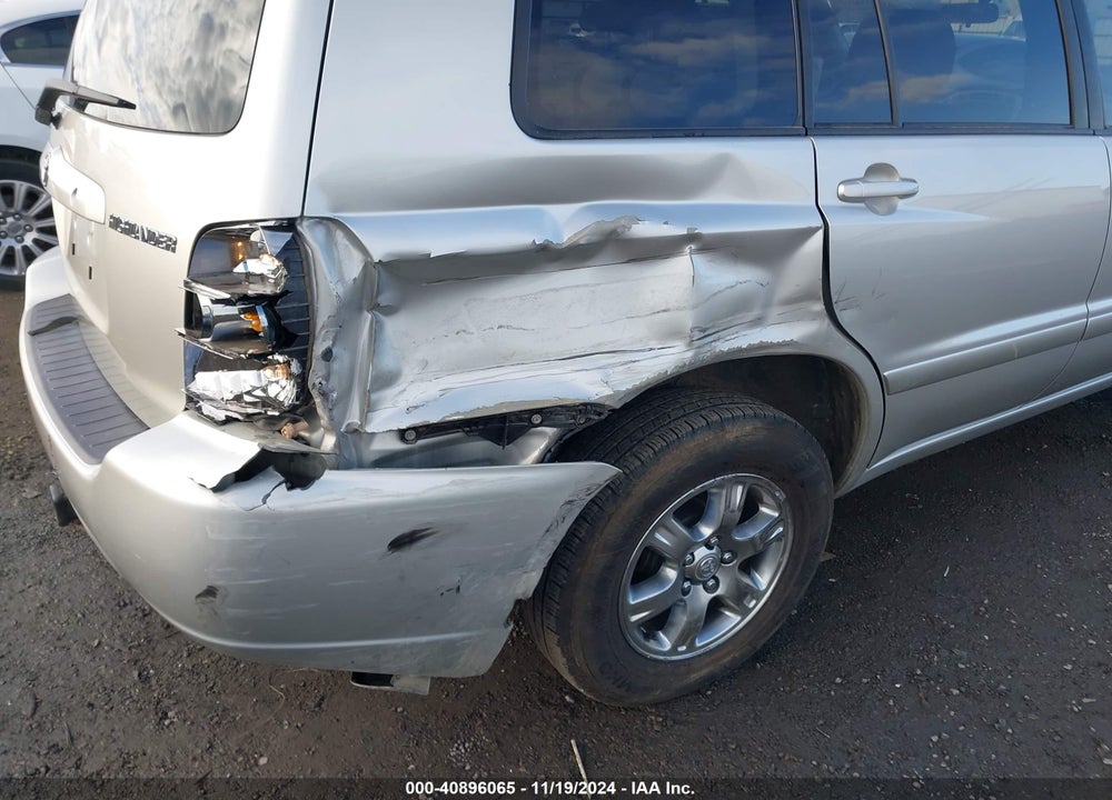 2007 TOYOTA HIGHLANDER VIN: JTEHD21A570048349