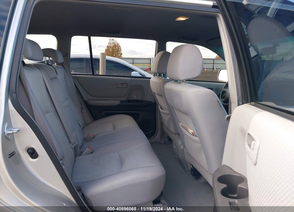 2007 TOYOTA HIGHLANDER VIN: JTEHD21A570048349