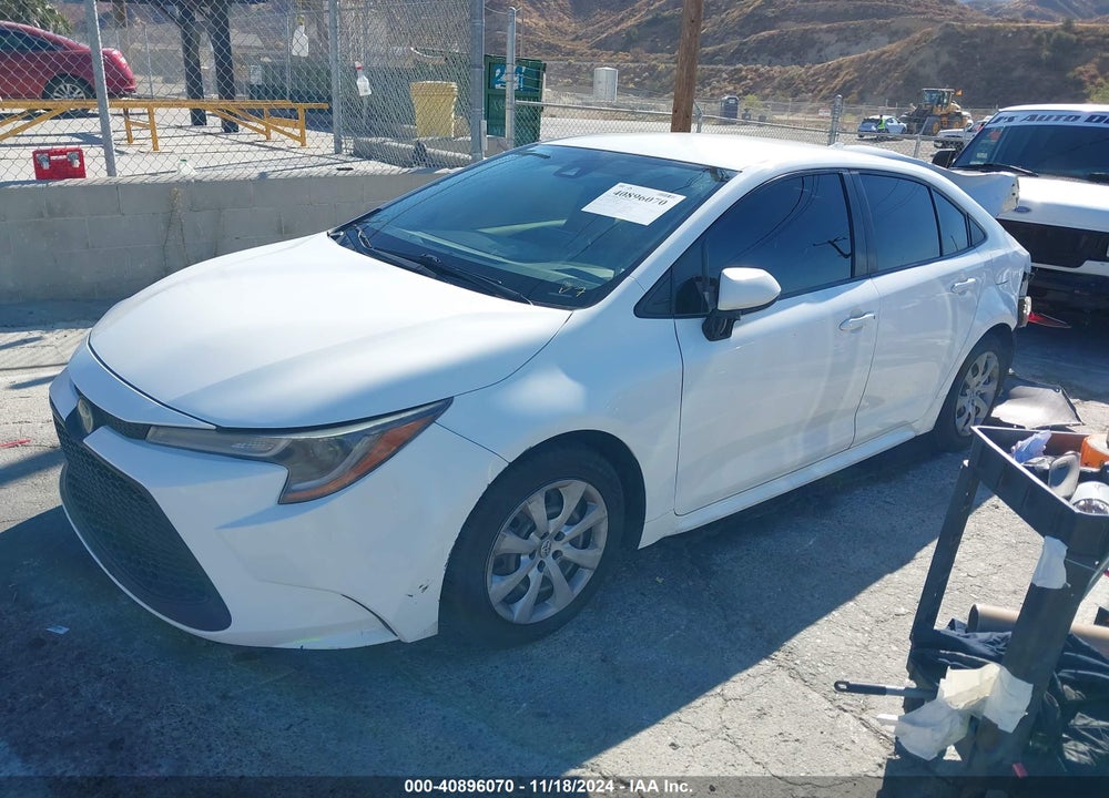 2020 TOYOTA COROLLA VIN: JTDEPRAE2LJ105993