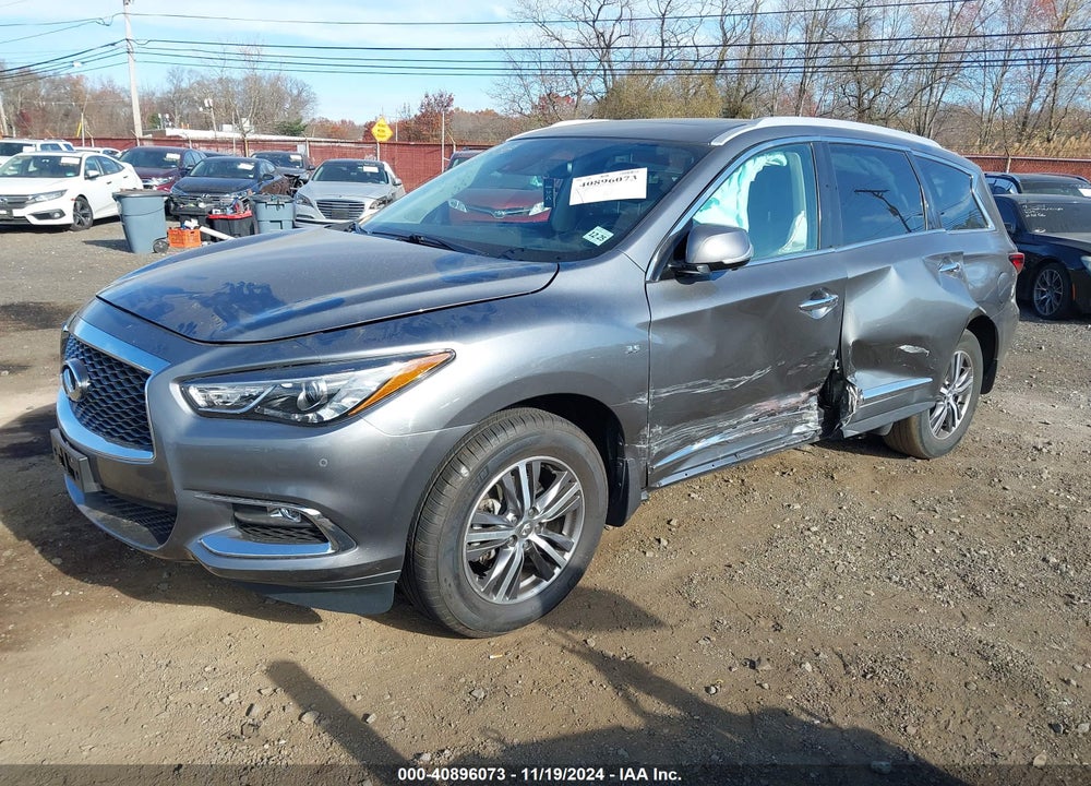 2020 INFINITI QX60 LUXE AWD VIN: 5N1DL0MMXLC535132