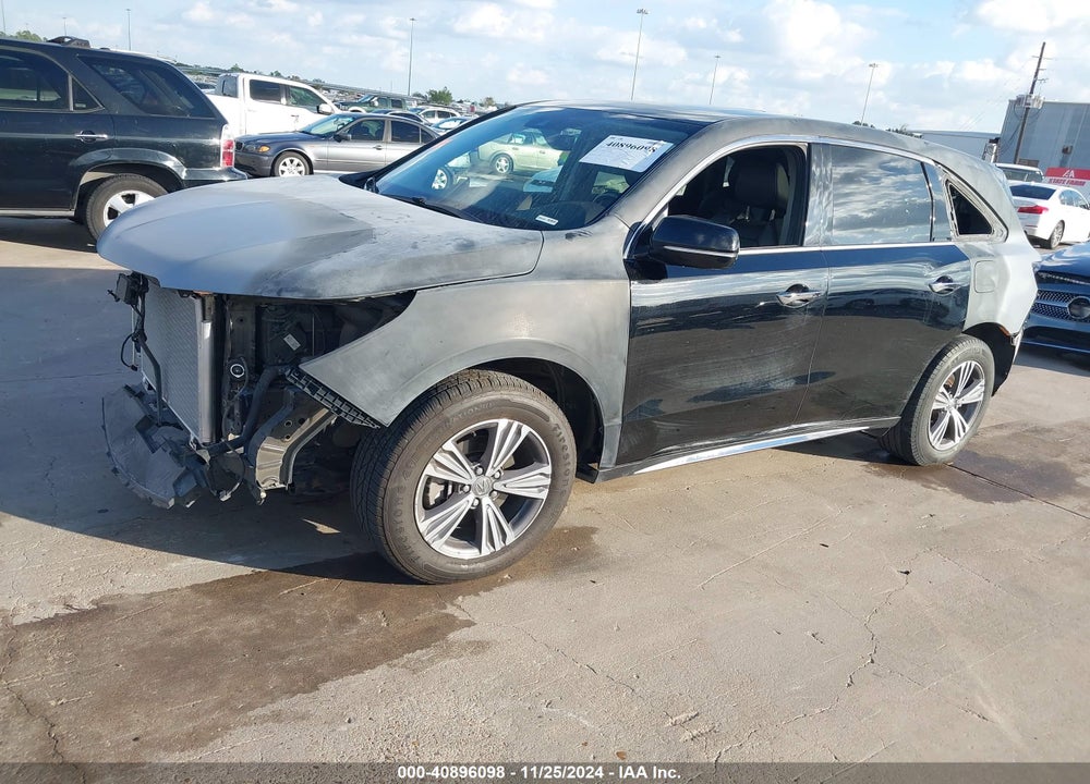 2019 ACURA MDX STANDARD VIN: 5J8YD4H33KL005886