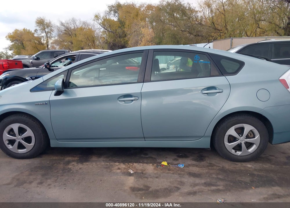 2012 TOYOTA PRIUS TWO VIN: JTDKN3DU2C1565972
