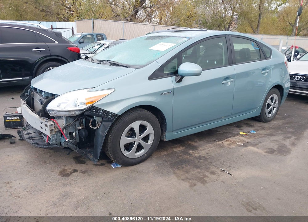2012 TOYOTA PRIUS TWO VIN: JTDKN3DU2C1565972