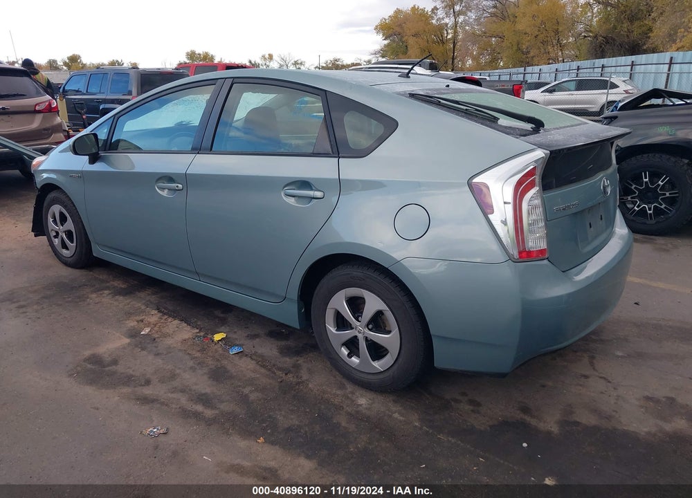 2012 TOYOTA PRIUS TWO VIN: JTDKN3DU2C1565972