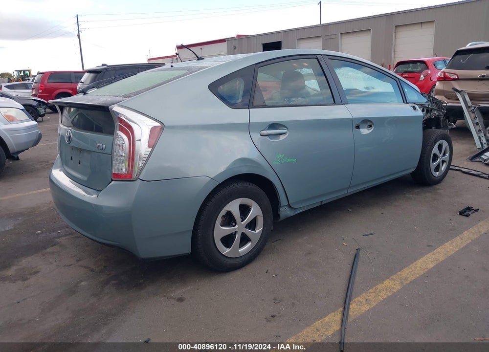 2012 TOYOTA PRIUS TWO VIN: JTDKN3DU2C1565972