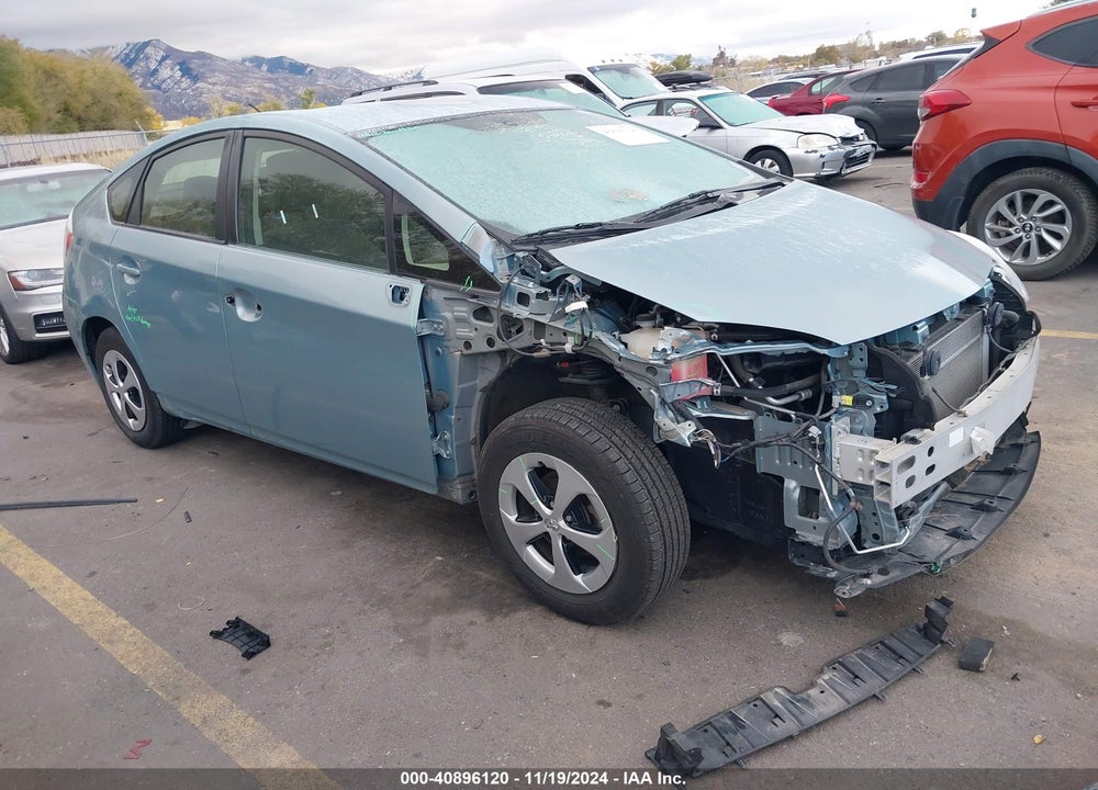 2012 TOYOTA PRIUS TWO VIN: JTDKN3DU2C1565972