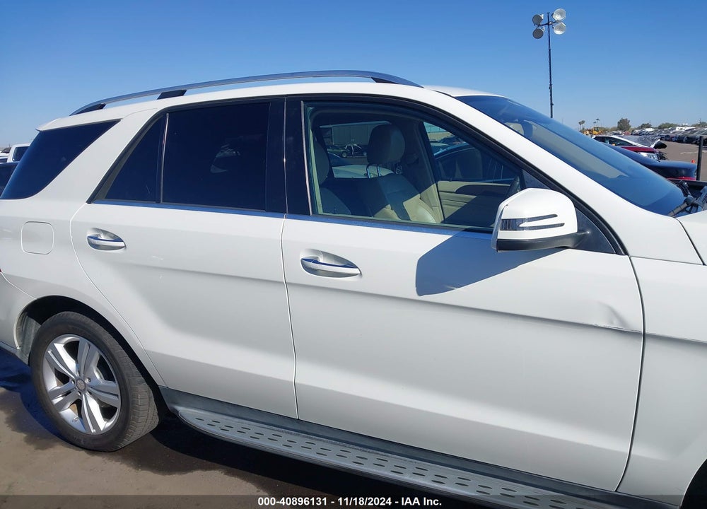 2013 MERCEDES-BENZ ML 350 VIN: 4JGDA5JB7DA142272