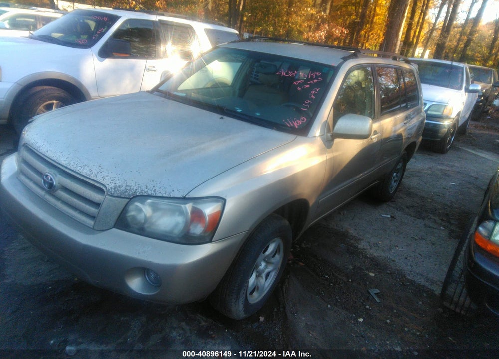 2006 TOYOTA HIGHLANDER VIN: JTEGD21A460134892