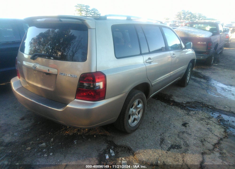 2006 TOYOTA HIGHLANDER VIN: JTEGD21A460134892