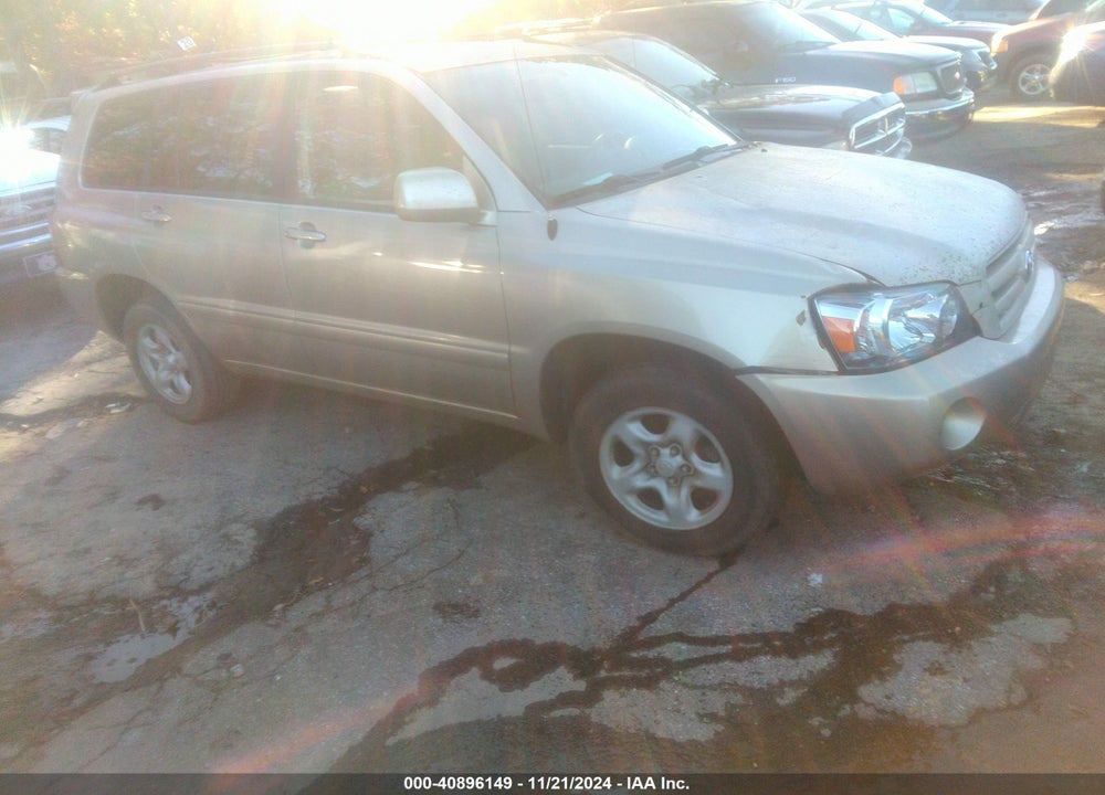 2006 TOYOTA HIGHLANDER VIN: JTEGD21A460134892