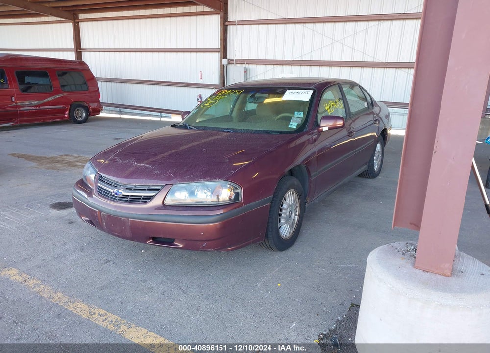 2000 CHEVROLET IMPALA VIN: 2G1WF52K6Y9176002