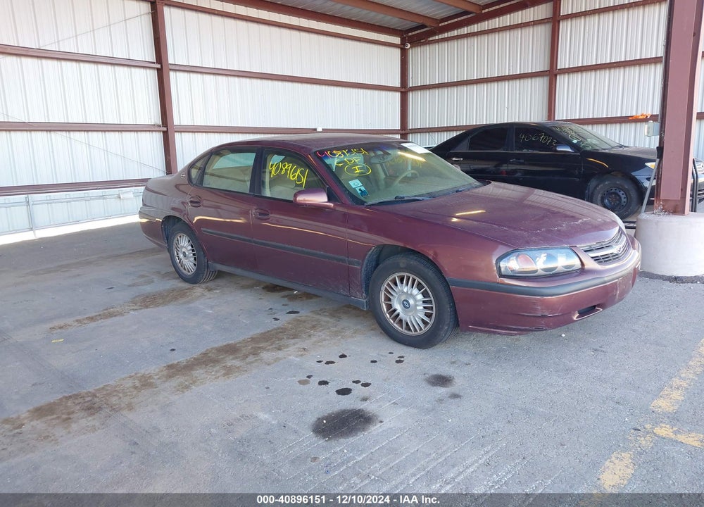 2000 CHEVROLET IMPALA VIN: 2G1WF52K6Y9176002
