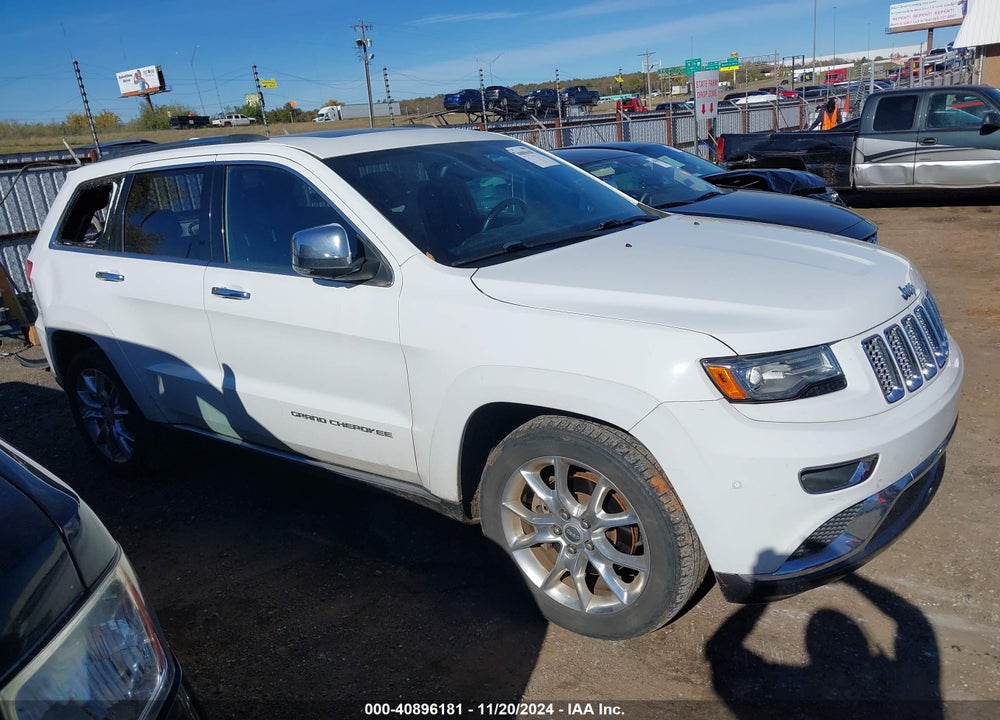2014 JEEP GRAND CHEROKEE SUMMIT VIN: 1C4RJFJT2EC414824
