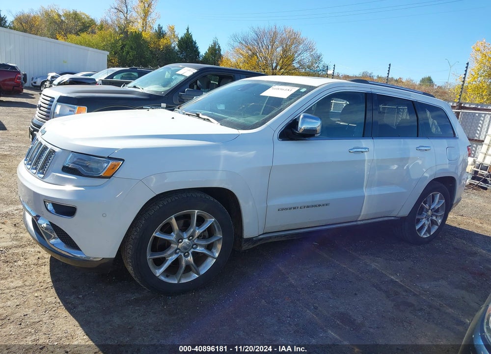 2014 JEEP GRAND CHEROKEE SUMMIT VIN: 1C4RJFJT2EC414824
