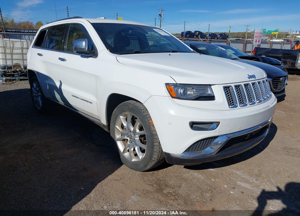 2014 JEEP GRAND CHEROKEE SUMMIT VIN: 1C4RJFJT2EC414824
