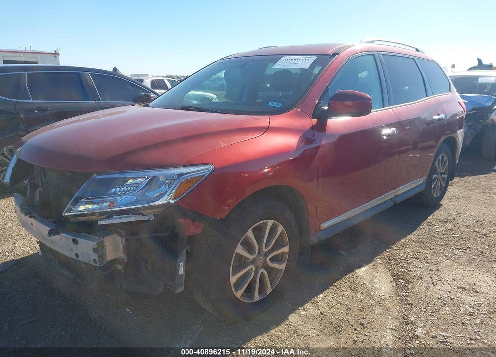 2015 NISSAN PATHFINDER SL VIN: 5N1AR2MN2FC662743