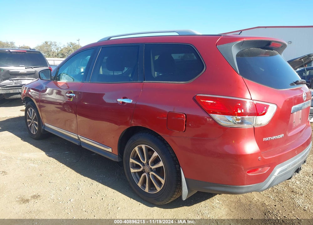 2015 NISSAN PATHFINDER SL VIN: 5N1AR2MN2FC662743