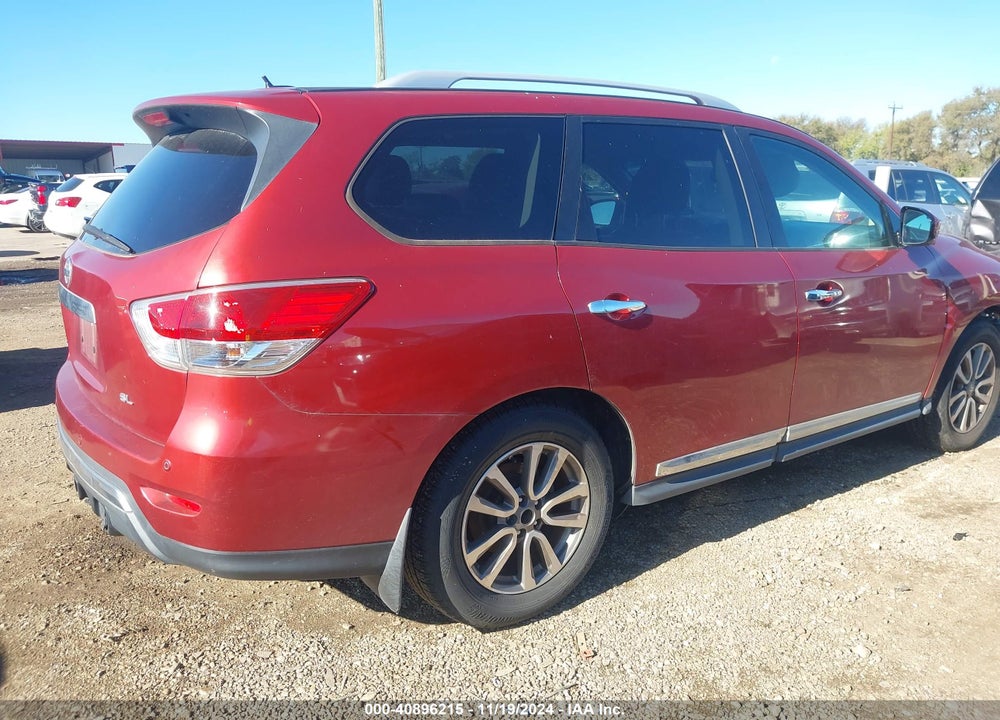 2015 NISSAN PATHFINDER SL VIN: 5N1AR2MN2FC662743