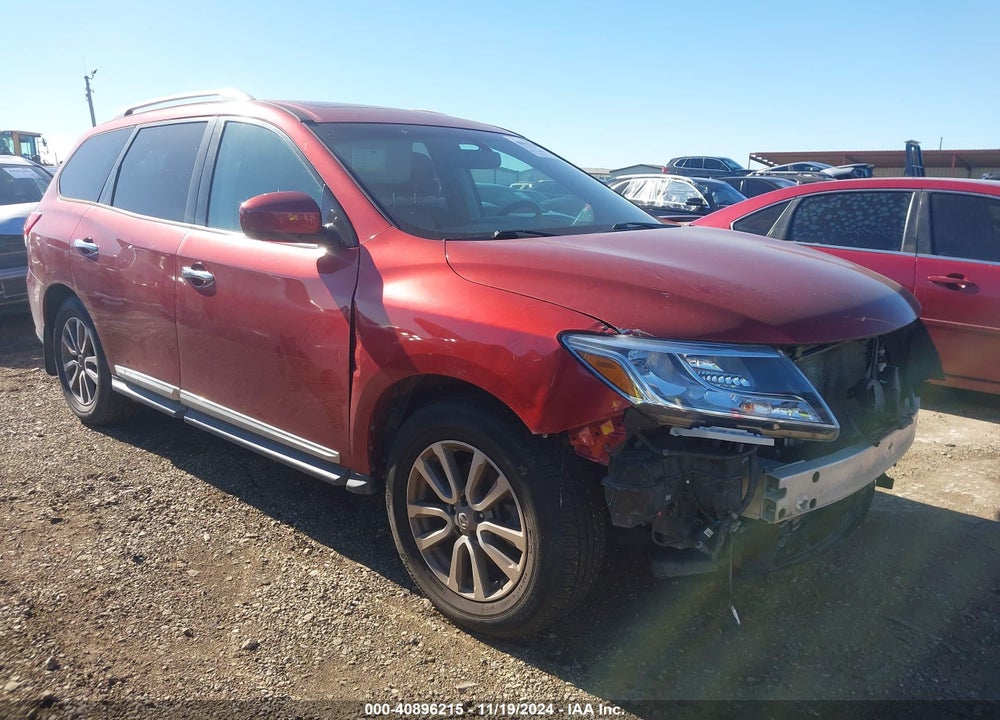 2015 NISSAN PATHFINDER SL VIN: 5N1AR2MN2FC662743