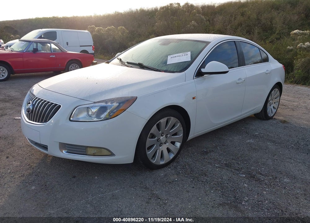 2011 BUICK REGAL CXL TURBO RUSSELSHEIM VIN: W04GZ5GV4B1127859