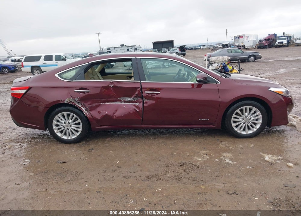 2014 TOYOTA AVALON HYBRID VIN: 4T1BD1EB3EU021238