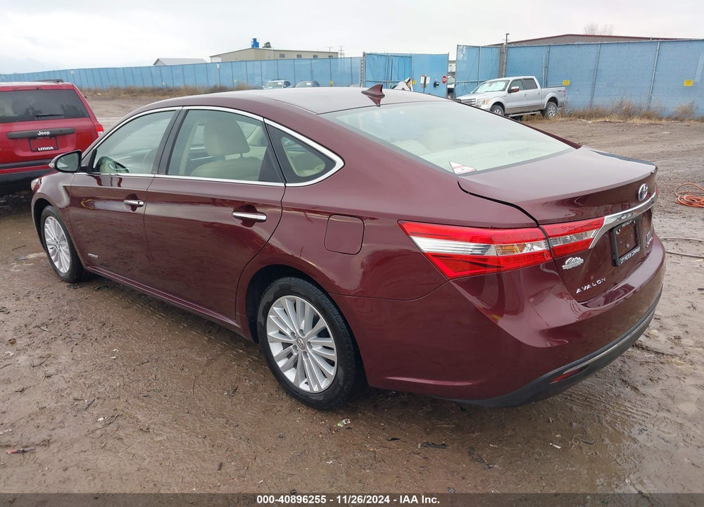 2014 TOYOTA AVALON HYBRID VIN: 4T1BD1EB3EU021238