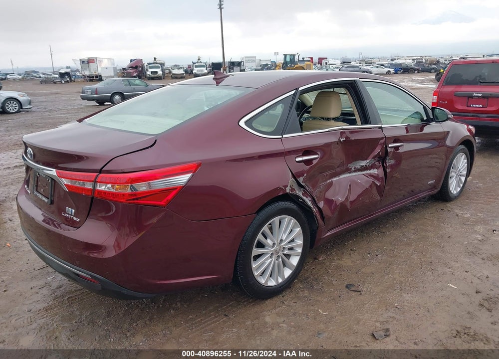 2014 TOYOTA AVALON HYBRID VIN: 4T1BD1EB3EU021238