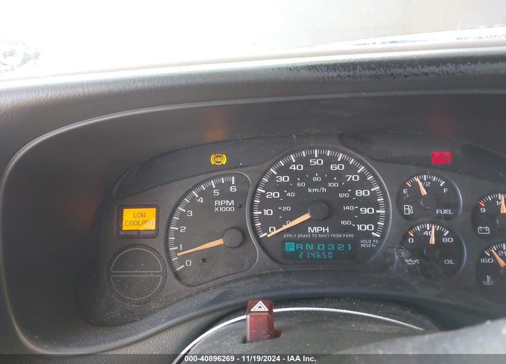2002 CHEVROLET AVALANCHE 1500 VIN: 3GNEK13T42G133247