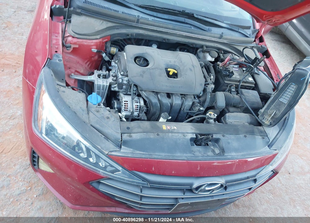 2020 HYUNDAI ELANTRA SEL VIN: 5NPD84LF1LH523312
