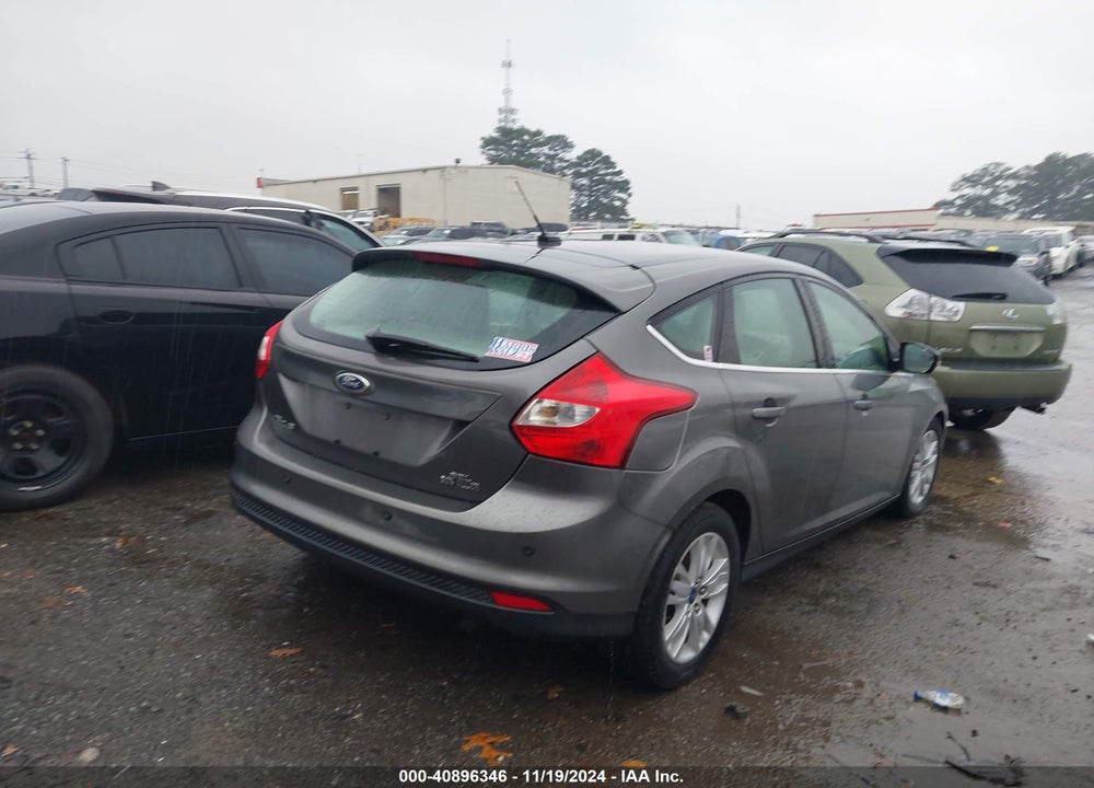 2012 FORD FOCUS SEL VIN: 1FAHP3M21CL358227