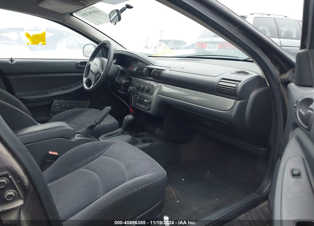 2004 CHRYSLER SEBRING LXI VIN: 1C3EL56R74N372156