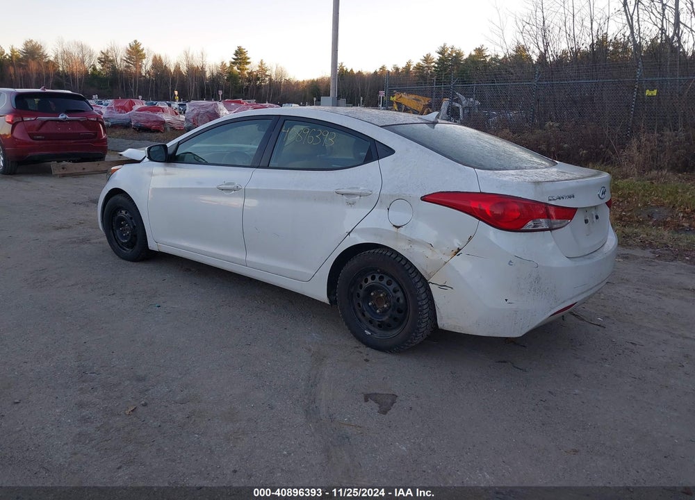 2012 HYUNDAI ELANTRA GLS VIN: 5NPDH4AE2CH073602