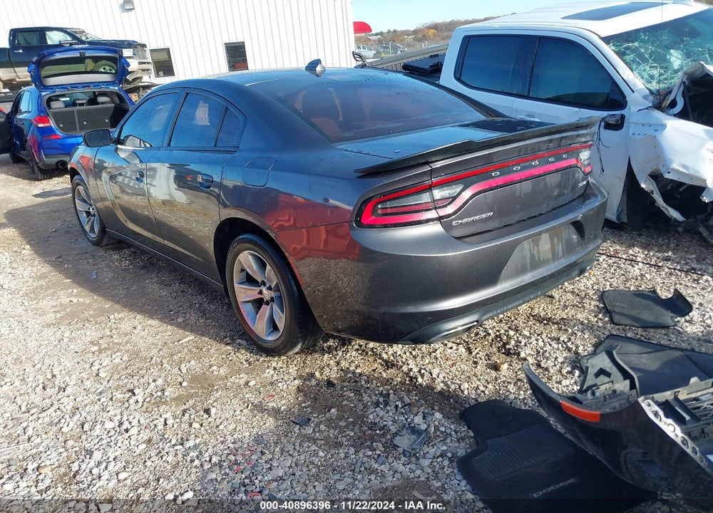 2016 DODGE CHARGER SXT VIN: 2C3CDXHG6GH186049
