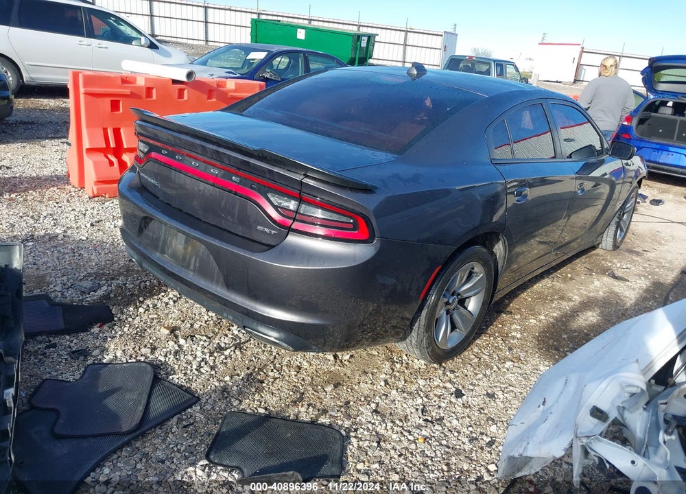 2016 DODGE CHARGER SXT VIN: 2C3CDXHG6GH186049