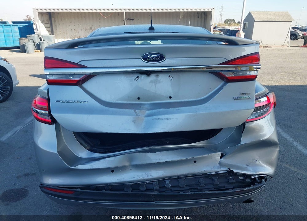 2018 FORD FUSION SE VIN: 3FA6P0HD8JR232592