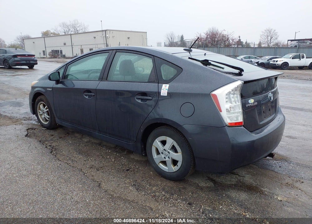2010 TOYOTA PRIUS II VIN: JTDKN3DU5A1077905