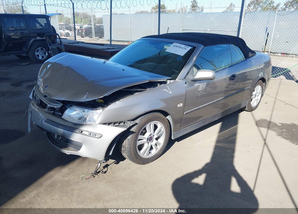 2005 SAAB 9-3 LINEAR VIN: YS3FB79N956010020