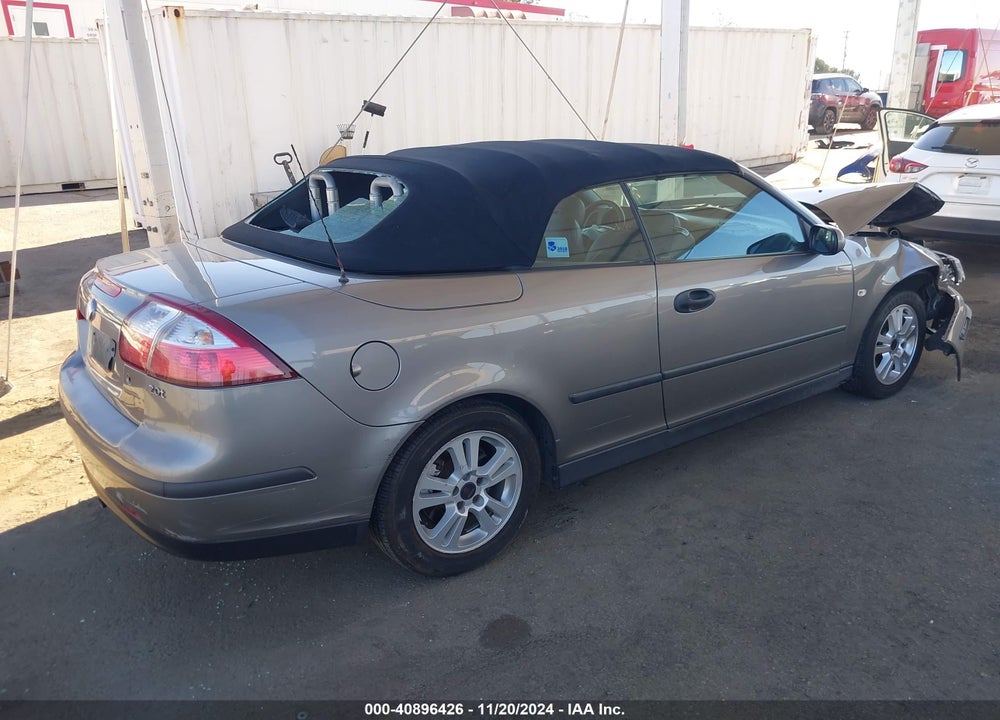2005 SAAB 9-3 LINEAR VIN: YS3FB79N956010020