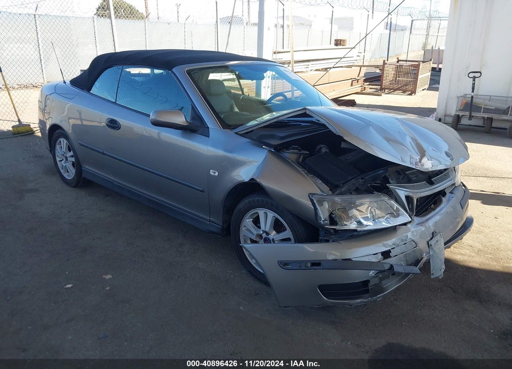 2005 SAAB 9-3 LINEAR VIN: YS3FB79N956010020