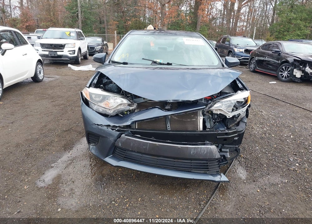 2016 TOYOTA COROLLA LE VIN: 2T1BURHE2GC510433