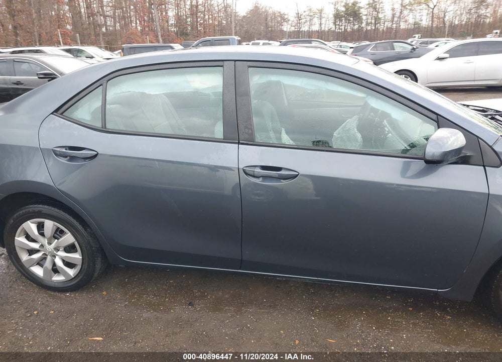 2016 TOYOTA COROLLA LE VIN: 2T1BURHE2GC510433