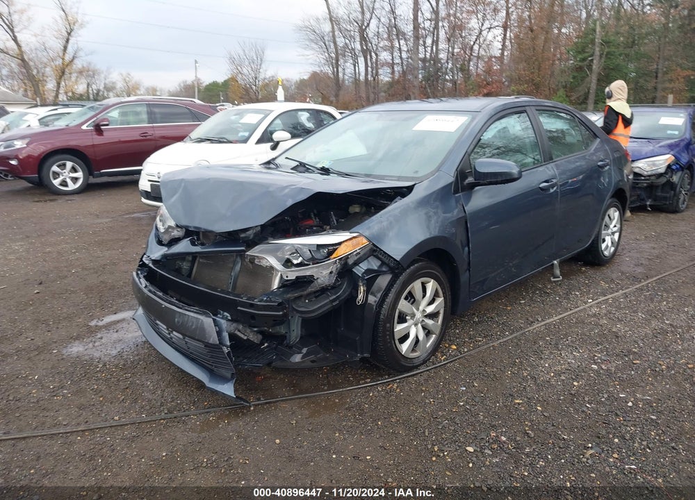 2016 TOYOTA COROLLA LE VIN: 2T1BURHE2GC510433