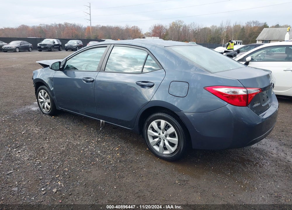 2016 TOYOTA COROLLA LE VIN: 2T1BURHE2GC510433