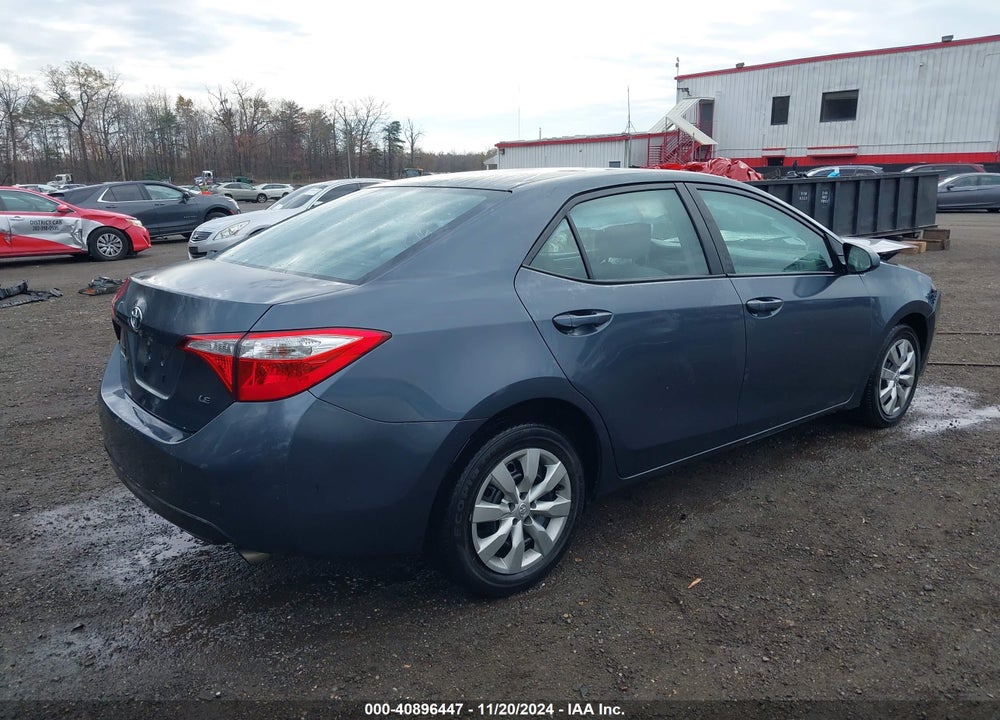 2016 TOYOTA COROLLA LE VIN: 2T1BURHE2GC510433