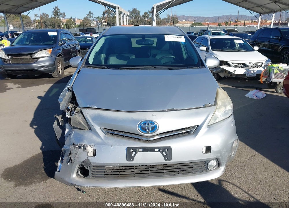 2012 TOYOTA PRIUS V FIVE VIN: JTDZN3EUXC3019387