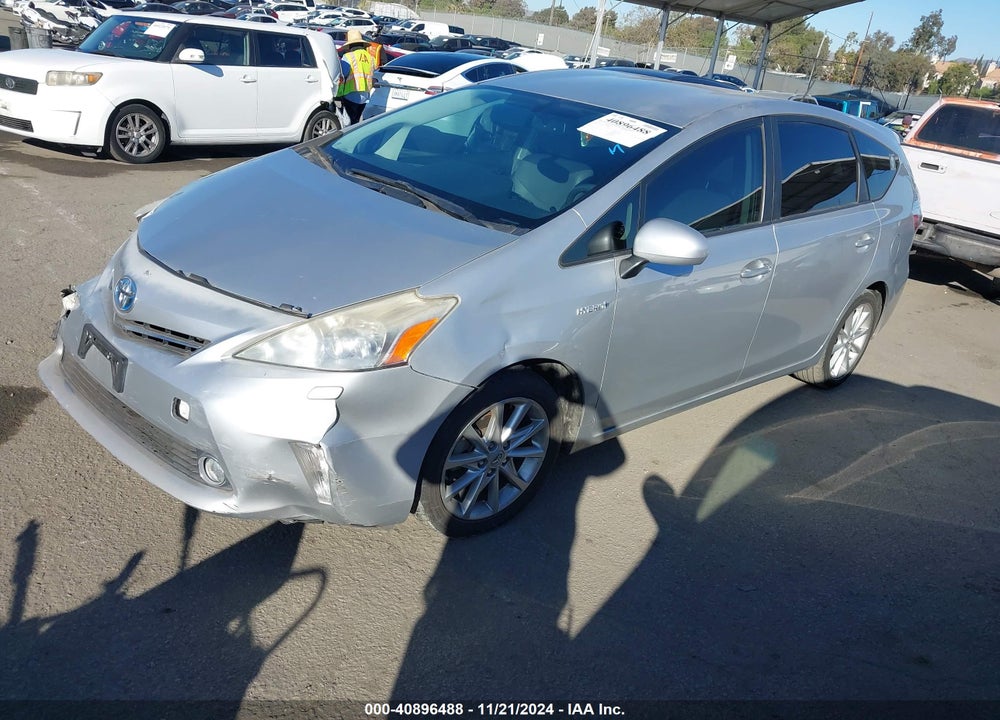 2012 TOYOTA PRIUS V FIVE VIN: JTDZN3EUXC3019387