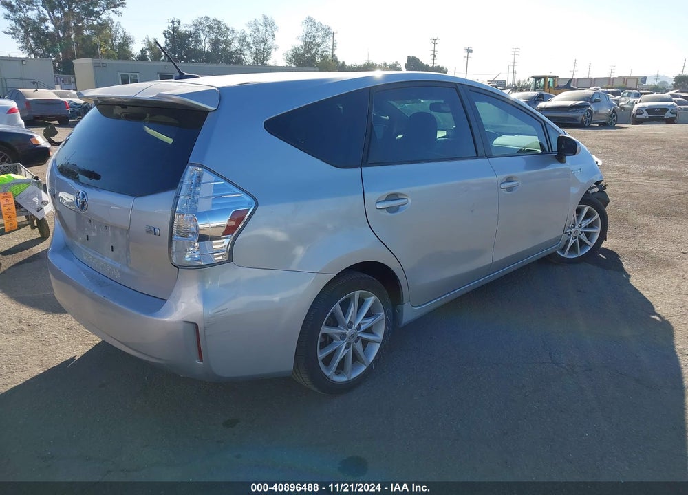 2012 TOYOTA PRIUS V FIVE VIN: JTDZN3EUXC3019387