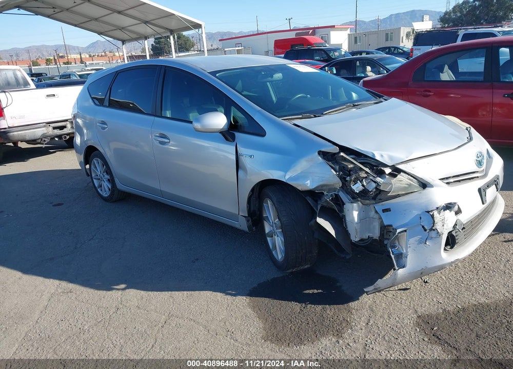 2012 TOYOTA PRIUS V FIVE VIN: JTDZN3EUXC3019387